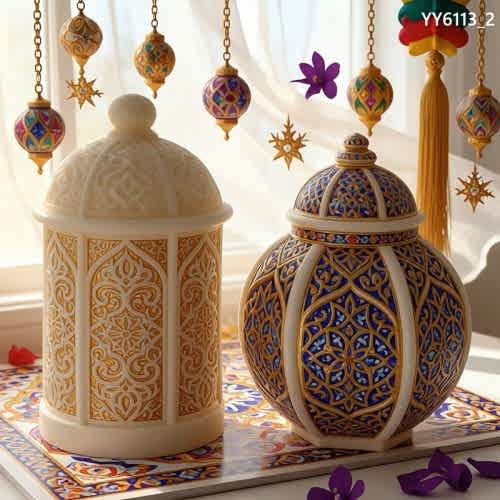 YY6113 Fener Mum Biblo Silikon Kalıp